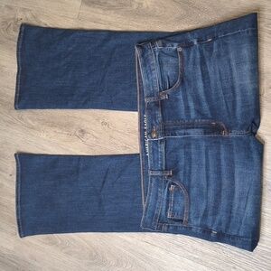 sac726🦅High Rise Skinny Kick Book Stretch w/30" Inseam American Eagle Jeans